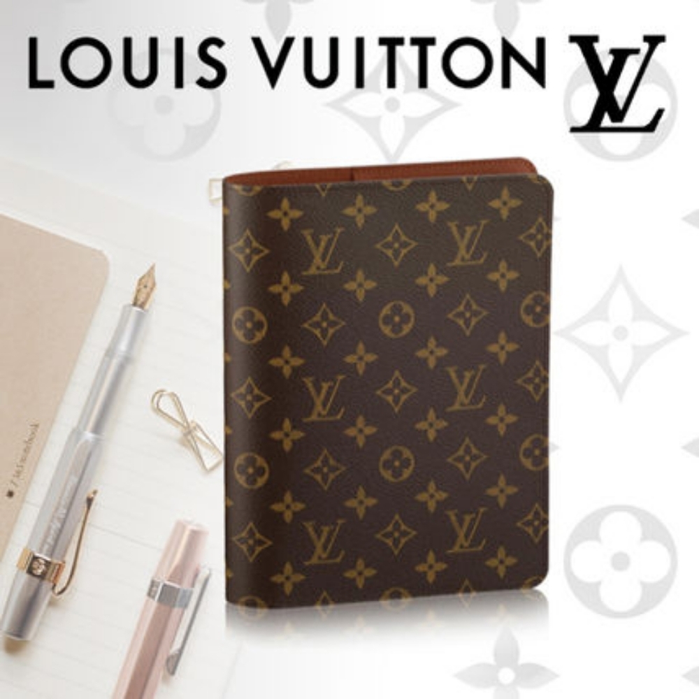 VINTAGE LOIUS VUITTON MONOGRAM ADDRESS book and planner